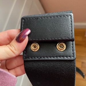 Black Faux Leather belt